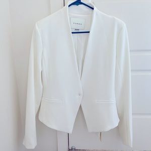 White blazer